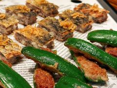 顺德酿鱼皮拼煎酿尖椒-鼎盛私厨·新派顺德菜(上河坊店)