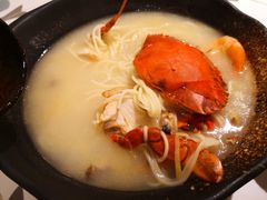 膏蟹汤面-十面欢腾·海鲜面·台式Bistro(长乐路店)