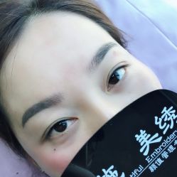 -西施无菌半永久纹绣眉眼影唇轻增发纹发际线