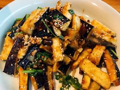 风味茄子-村长家的疙瘩汤·东营菜(东营茶城店)