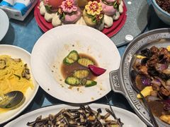 -海派美食·家宴海鲜青岛菜·石锅鲽鱼头(东方城店)