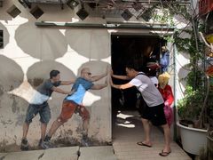 -槟城街头艺术街区