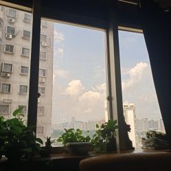 在店里拍的天空～-苏针艺纹身·穿孔饰品