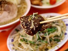 韭菜炒猪肝-拉面莊夢語＆中华料理八椿