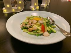 手打虾胶炒芥蓝-丽晶轩中餐厅(重庆丽晶酒店)