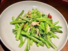 菜心口蘑炒蛏子-隐厨·中国菜馆(三里屯T+MALL店)
