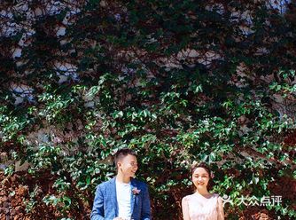 全新厦门鼓浪屿海景街拍个性风格婚纱照