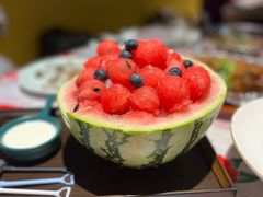 西瓜沙冰-五马集·海鲜·温州大牌档(黑金冠五马街十字路口店)