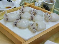 白灼墨鱼仔-天宝食坊·啫啫煲大排档(西华路店)