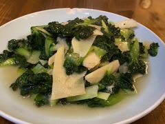 塔菜炒冬笋-双塔老饭店