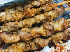 -老红桥炸灌肠牛肚锅烧烤(定福庄店)