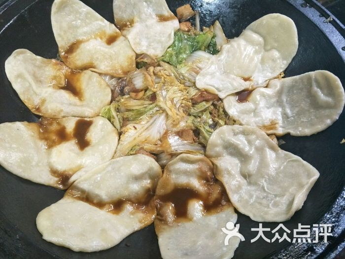 锅贴饼熬白菜