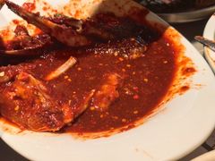-草家酱蟹炭火烤肉店(珲春南路一店)