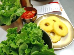 烤黄金菠萝-权金城·炭火烤肉(北京联想桥店)