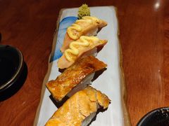 火炙三文鱼皮寿司-熊藏居酒屋(kkone店)