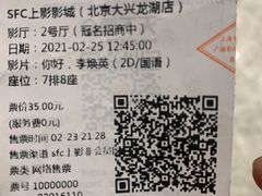 -SFC上影影城(北京大兴龙湖天街IMAX店)