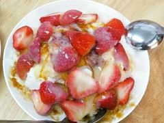 水果草莓牛奶冰-渡船头海之冰