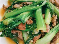 鸡杂炒菜心-汤氏美食台山水步特色黄鳝饭(龙津东路店)