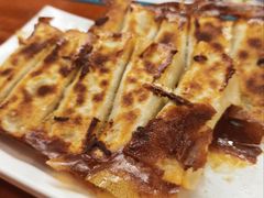 猪肉韭菜锅贴-二姐家三个拿手菜·北塘海鲜·大馅锅贴王(成林道店)