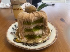 栗子抹茶蛋糕-Kekimatata 生日蛋糕·烘焙教学
