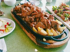 招牌板烧鸡-桃子餐厅·天津菜(红星路直营店)