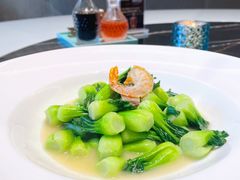 虾仁咸肉炒菜心-北書房·墨宴(国际博览中心店)