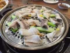 无骨鱼蒸胜瓜-阿多私房菜(顺德店)