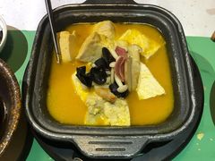 松茸汁烩豆腐-荷风细雨·中国茶宴(碧云店)