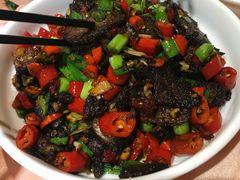 大蒜辣椒腊牛肉-小辣椒(华富店)