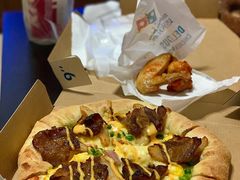 照烧风味牛肉土豆比萨-达美乐比萨(新洲店)