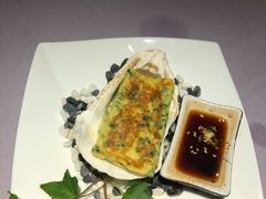 蛋香小葱煎生蚝-梧桐北京烤鸭·铜锅涮肉(海岸城店)