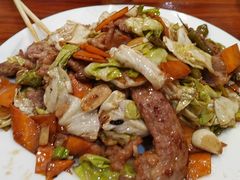 泡菜炒肉-土菜水饺村(宁夏路店)