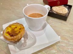 奶茶配蛋挞-8餐厅(新葡京酒店)