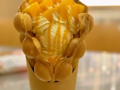 芒果鸡蛋仔冰激凌-桂新园(烘焙馆-鸿翔店)