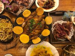 铁锅海杂鱼贴饼-东北人家铁锅炖(鞍山路店)