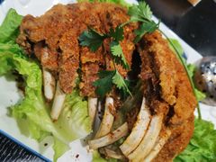 椒盐羔羊全排-骄傲de小龙虾 · 全羊馆(新北万达店)