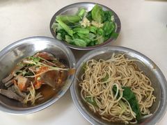 拌青菜-阿池碎肉拌面