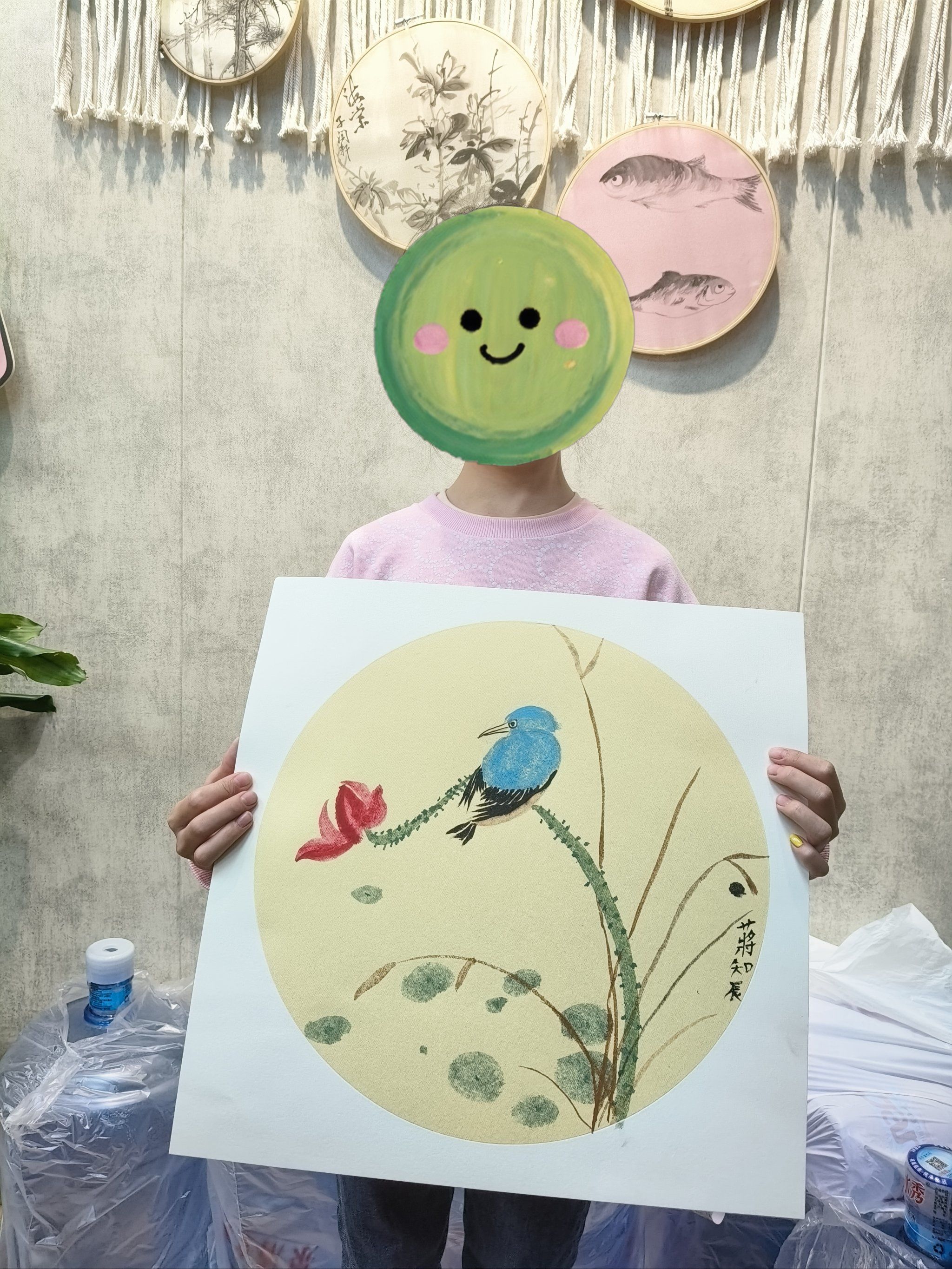 儿童国画 学员课堂实拍