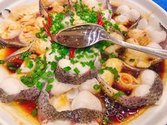 葱油有机鱼片-老淳安—伴山伴湖(千岛湖开元度假村店)