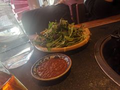 有机蔬菜-大匠工房古船木艺术餐厅·猪肚鸡专门店(长白仙岛店)
