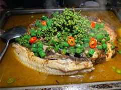 鲜青椒烤鱼-探鱼·鲜青椒爽麻烤鱼(番禺万达店)