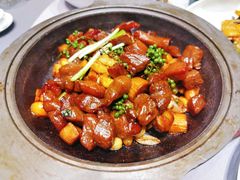 煎烹雪花牛肉-狮王府淮扬菜(百家湖1912店)