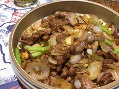 葱爆牛肉-铁公鸡·四川料理(天环广场店)