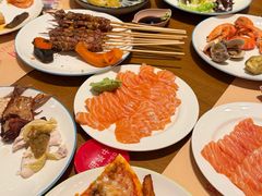 三文鱼刺身-济南香格里拉·咖啡泉自助餐厅