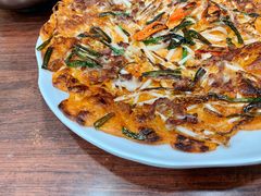 泡菜煎饼-神仙雪浓汤(明洞店)