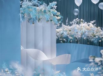 婚礼种草 | 简约小清新的蓝色婚礼