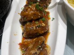 黑胡椒虾仁茄盒-沽上民肴·海鲜锅贴·天津菜(福州道鸿正家园店)