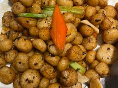 黑松露炒海南小马蹄-食锦记·福建私房菜(浦西万达店)