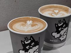 热拿铁-Dogi&kiki Coffee(中心商务大厦店)