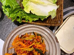 拌花菜-草家酱蟹炭火烤肉店(珲春南路一店)